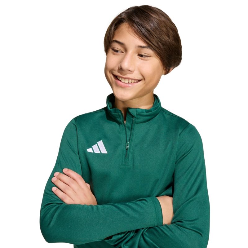 adidas Entrada 26 Training Top green kids sweatshirt KE9825
