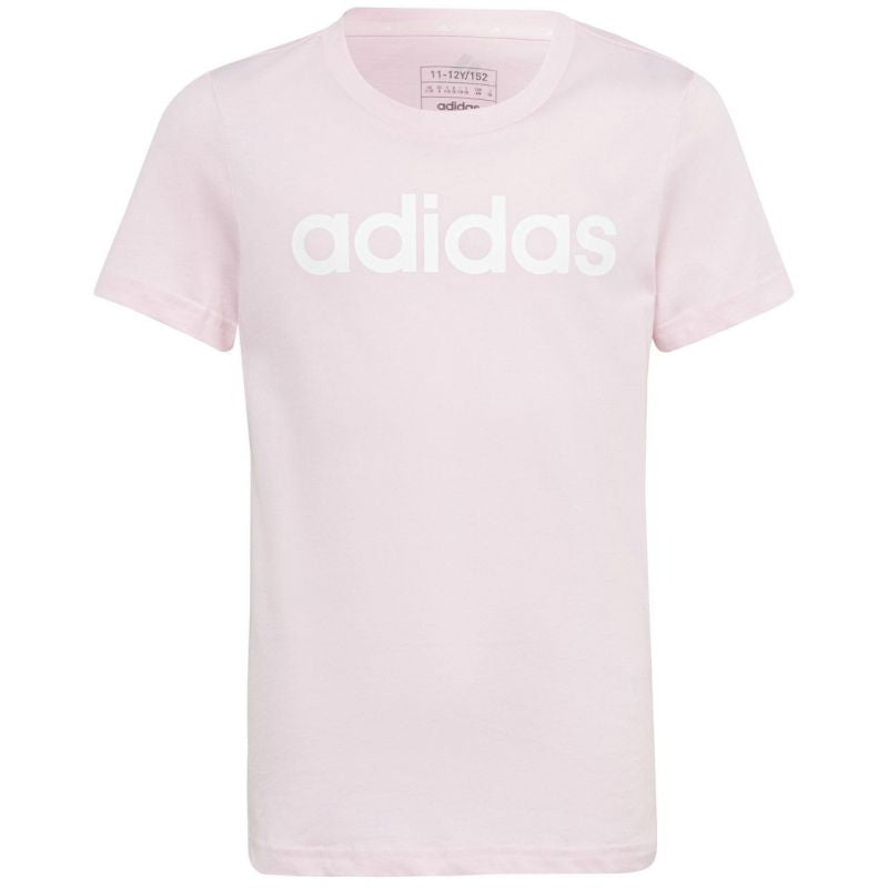 Essentials Linear Logo T-shirt in cotone a taglio aderente Jr IC3152