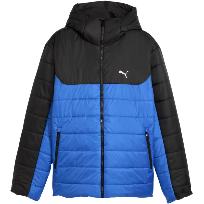 Puma ESS Hooded Padded Giacca da uomo Blu-Nero 685211 13
