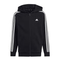 Felpa Adidas 3 Stripes FL Full-Zip Hoody Jr HR6331