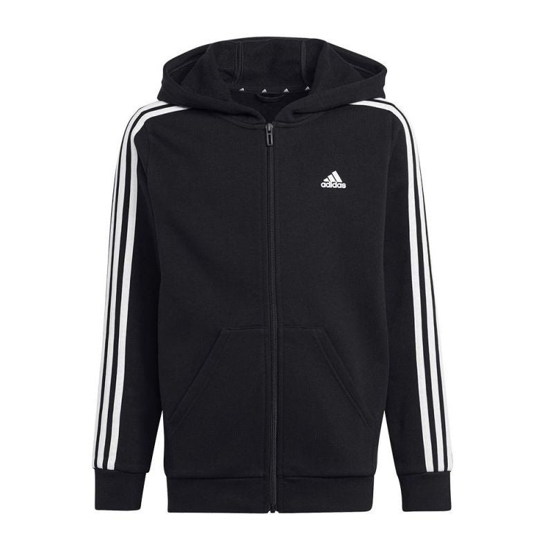 Felpa Adidas 3 Stripes FL Full-Zip Hoody Jr HR6331