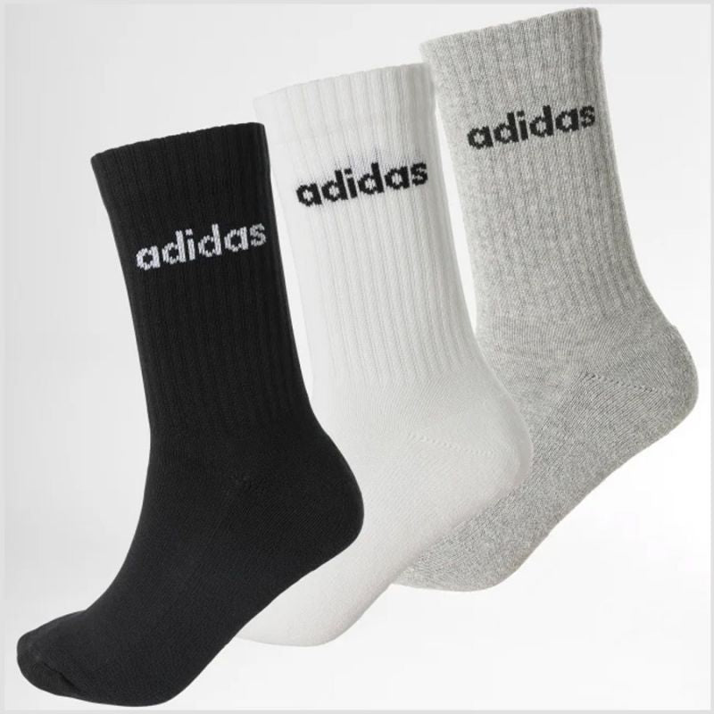 Calze Adidas Linear Crew ammortizzate IC1302