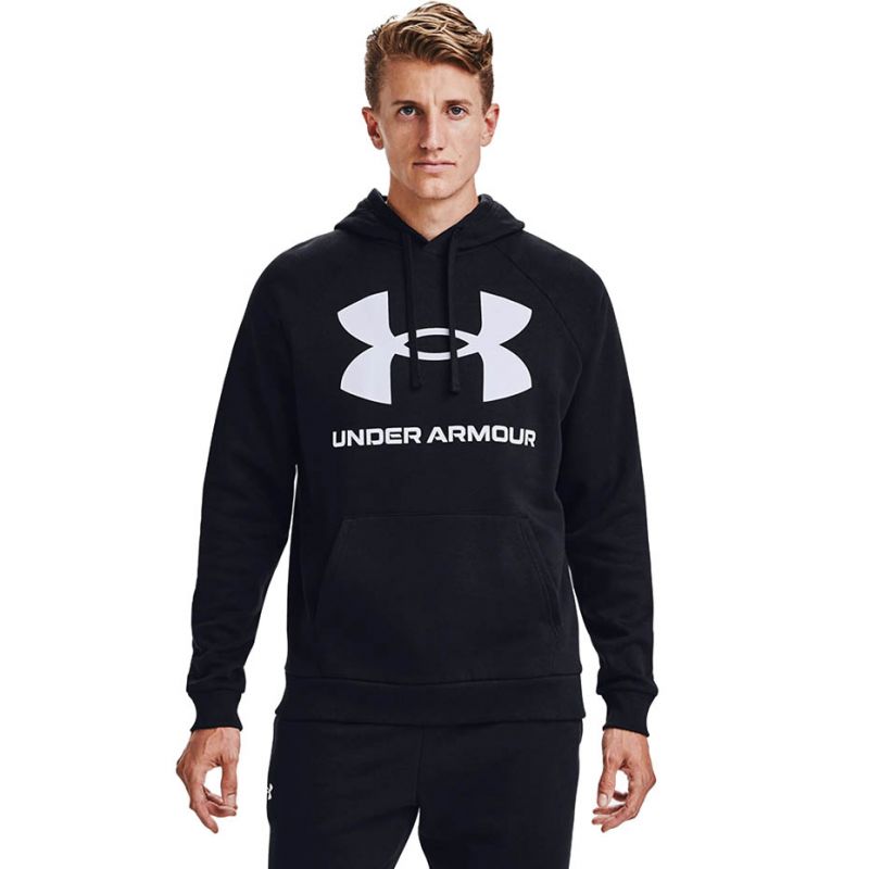 Under Armor Rival Fleece Big Logo HD M 1357093 001 sweatshirt