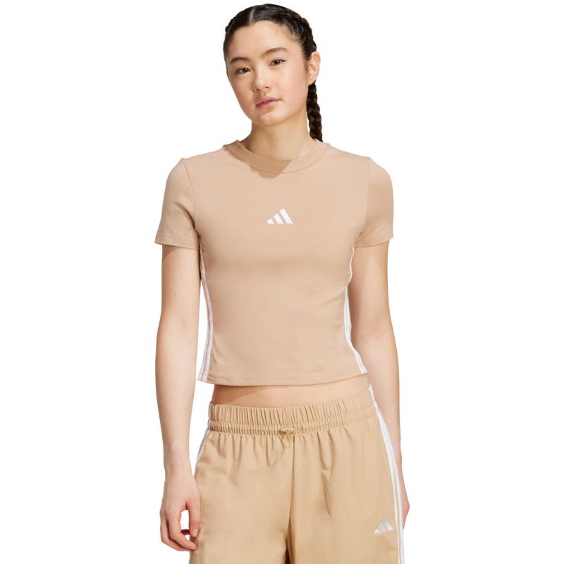 adidas Essentials 3-Stripes Slim Baby W T-Shirt JX7588