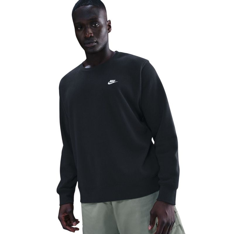 Felpa da uomo Nike Club BB Black FN3886 010
