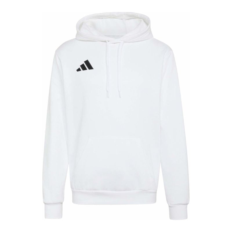 Felpa con cappuccio adidas Entrada 26 da uomo bianca JZ6579