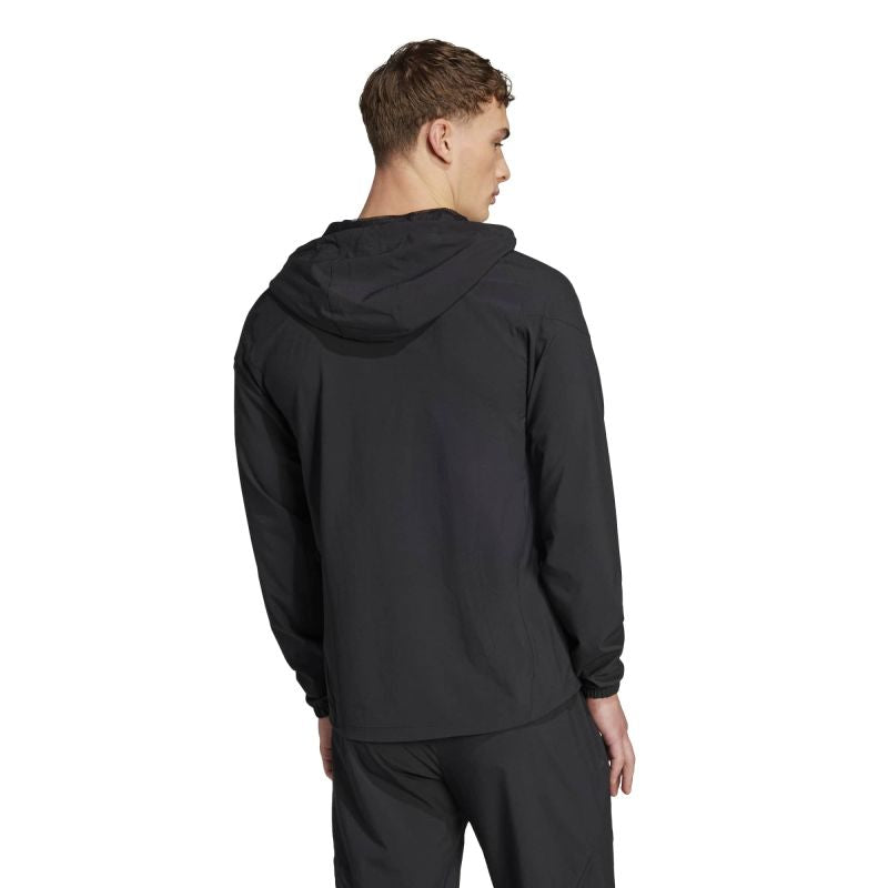 adidas Tiro 25 Competition Vis Tech Travel Hoodie - Black JX9502