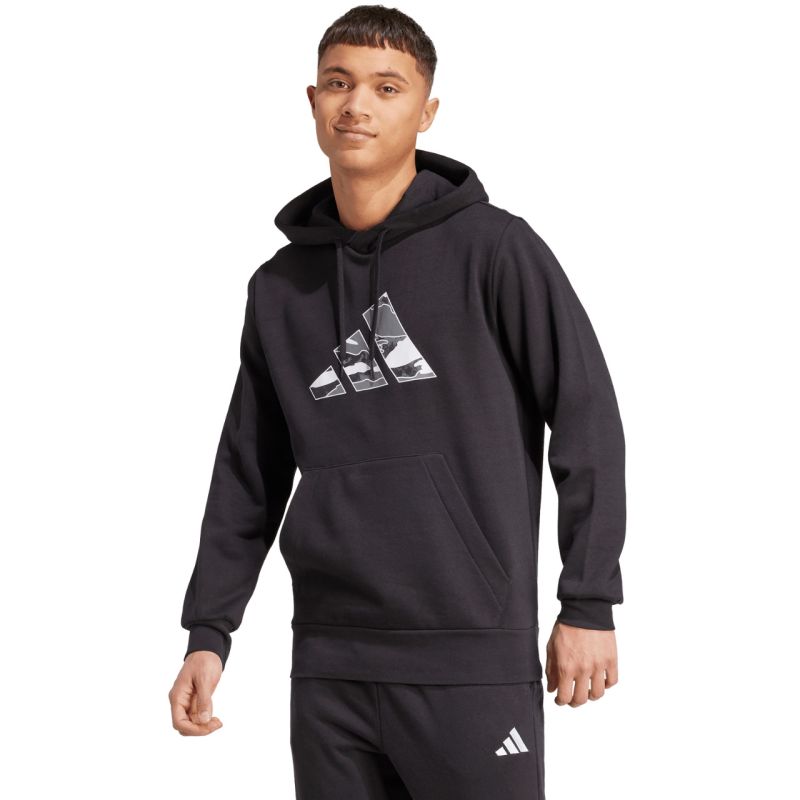 Adidas Camo 3B Hoodie M JM6378 sweatshirt