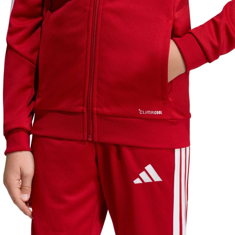 Felpa da allenamento adidas Tiro 26 League rosso JY7200 per bambino/a