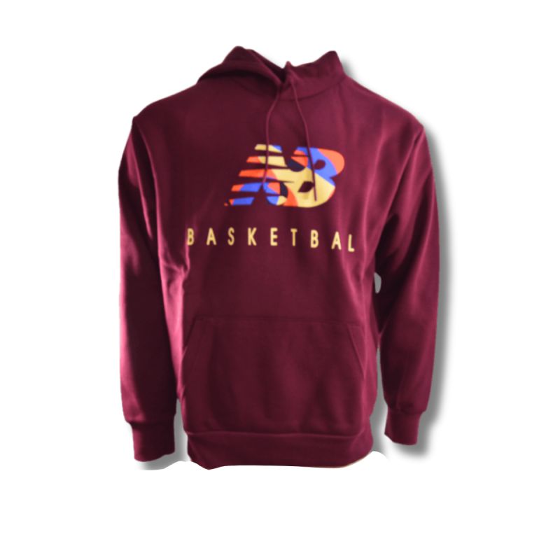 Felpa con cappuccio New Balance Hoops Classics - MT23585-NBY