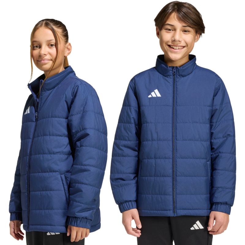 Giacca Bambino adidas Entrada 22 Blu Navy Chiaro JZ9125