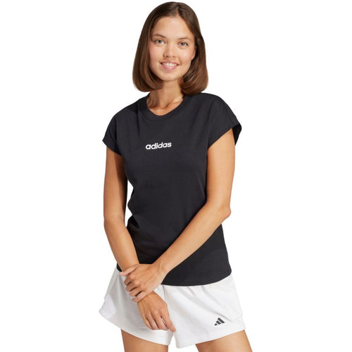 adidas Essentials T-shirt Lineare in Cotone W JC8238
