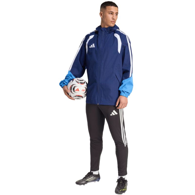 Men's adidas Tiro 26 Rain Jacket navy blue JY8963