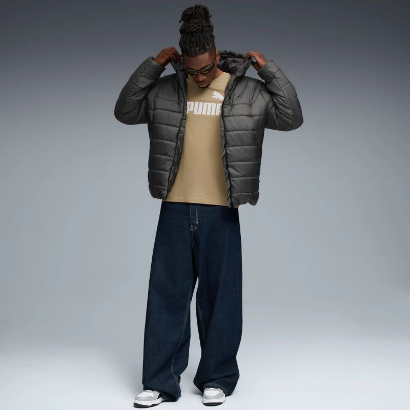Puma ESS Hooded Padded Men's Jacket Gray 685211 44