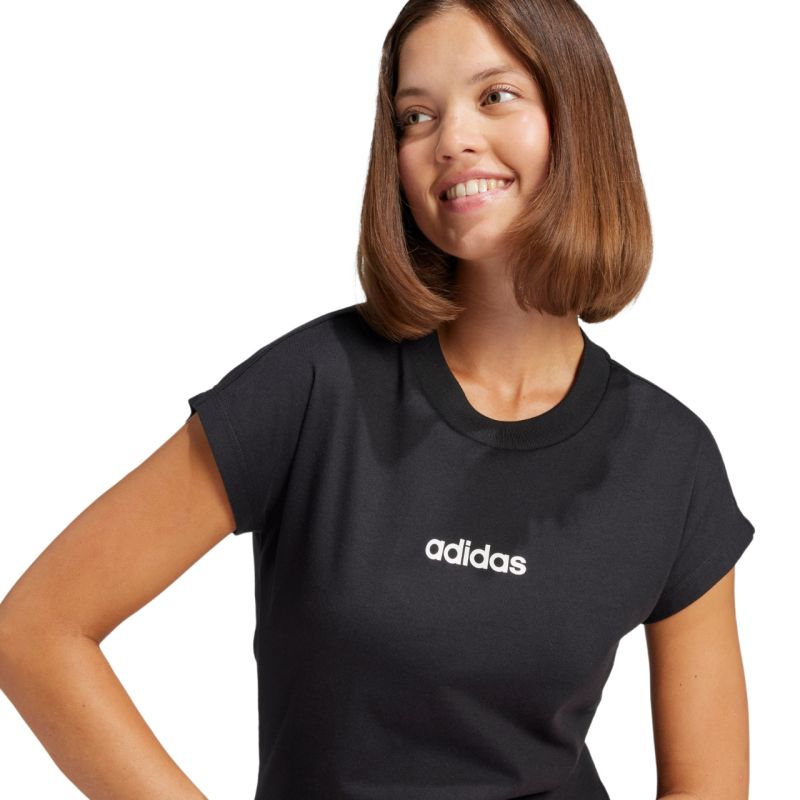 adidas Essentials T-shirt Lineare in Cotone W JC8238