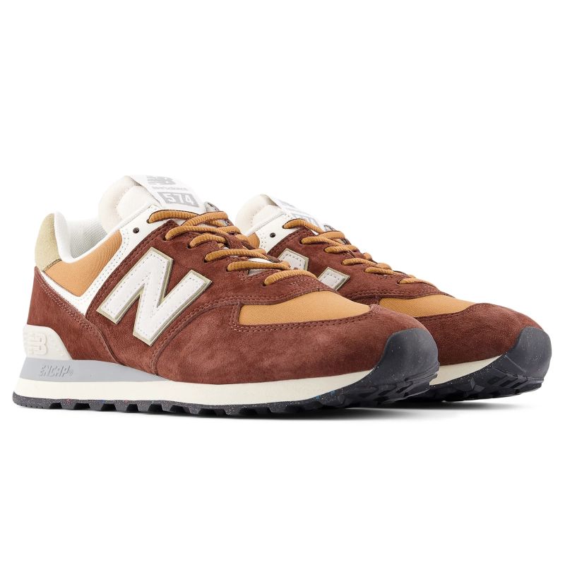 New Balance U574 lifestyle brown unisex sneakers (U574MRR)