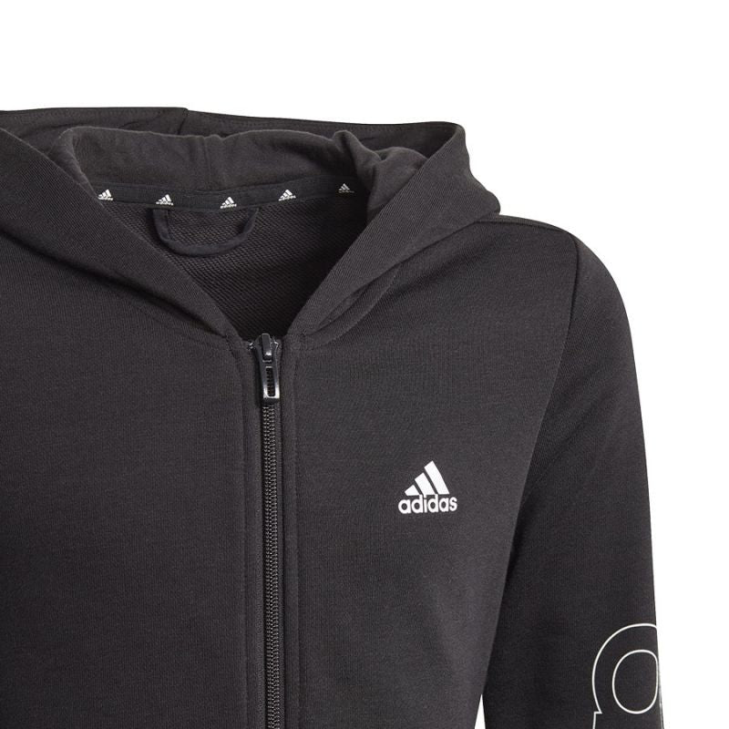 adidas Essentials Logo Full-Zip Hoodie Jr GN4050