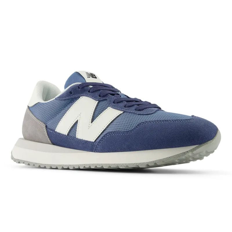 Men's New Balance 237 Suede Sneakers Blue (MS237LBW)