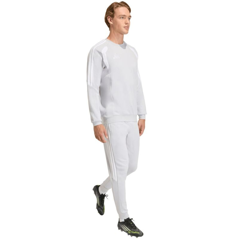 Felpa girocollo adidas Tiro 26 League da uomo grigio chiaro KF3415