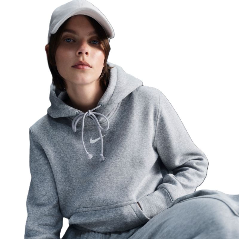 Nike Sportswear Phoenix Fleece Grey Women's Sweatshirt HF6839-063