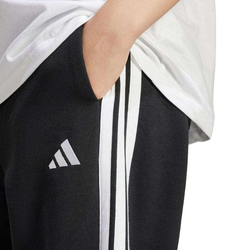 adidas Essentials 3-Stripes Fleece Loose-Fit Pants W JE1276