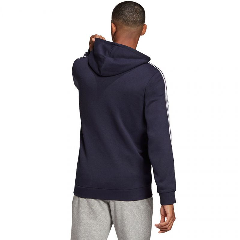 Felpa con cappuccio e zip intera adidas Essentials M GK9053