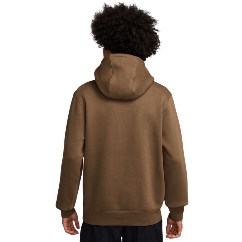 Felpa da uomo Nike Club BB marrone FN3859 235