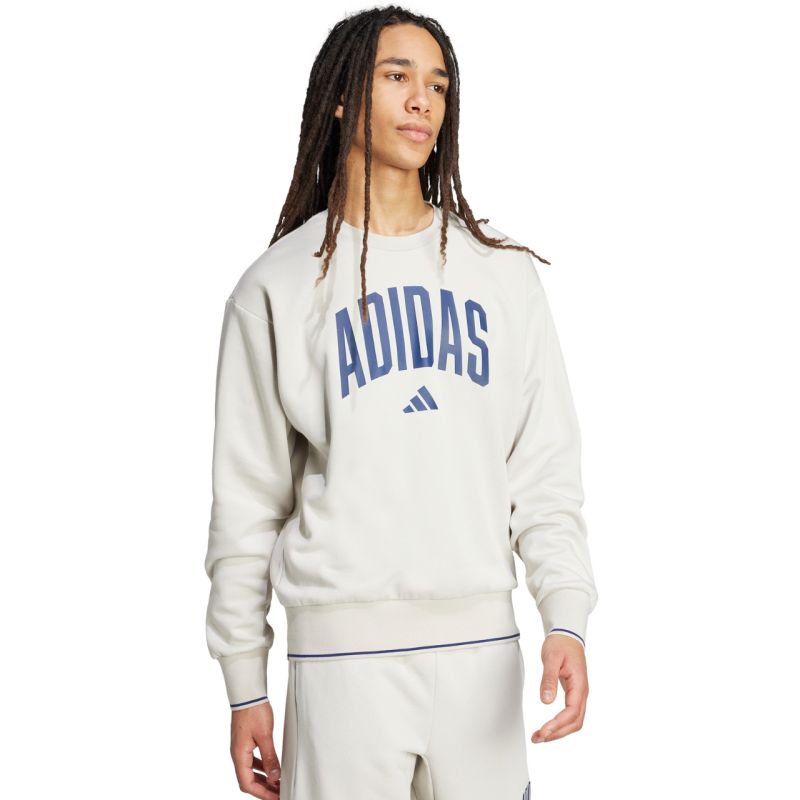 Men's adidas Collegiate Sweatshirt Gray JM1732