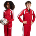 Felpa da allenamento adidas Tiro 26 League rosso JY7200 per bambino/a