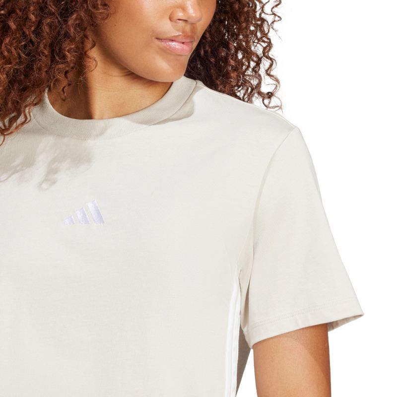 adidas Essentials Maglietta in Cotone 3 Strisce Donna JE1237