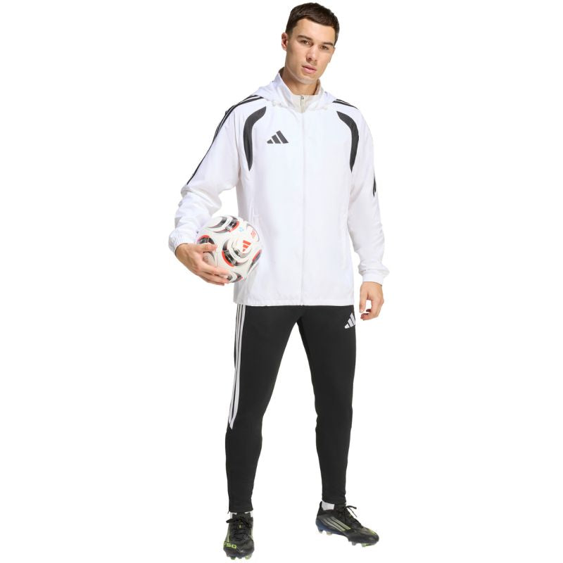 Giacca a vento da uomo adidas Tiro 26 League White JY9734