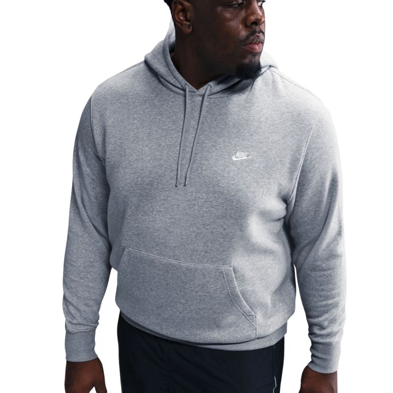 Felpa Nike Club BB da uomo grigia FN3859 063