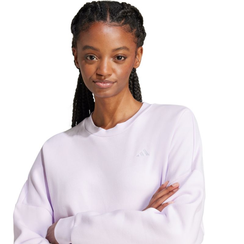 Felpa adidas Essentials Small Logo Feel Cozy da donna JF8827