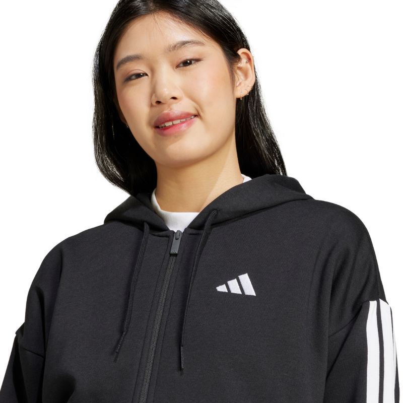 adidas Essentials 3 Strisce Full Zip Hoodie W JE1283