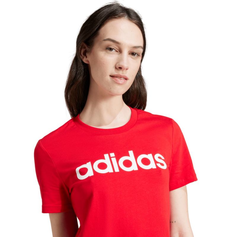 adidas T-shirt Loungewear Essentials Slim Logo donna IY9189