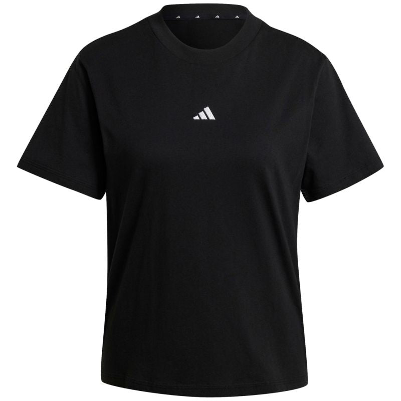 T-shirt adidas Essentials con logo piccolo in cotone da donna JC5943