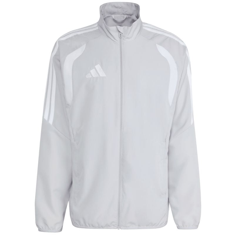 Felpa Adidas Tiro 24 League Presentazione Uomo Grigio Chiaro JZ9050