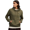 Puma felpa con cappuccio da uomo ESS 2 colori con logo piccolo n. 1 verde oliva 684719 81