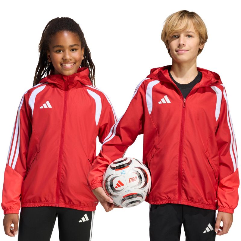 Giacca adidas Tiro 26 Competition All Weather Bambino Rossa KB0155