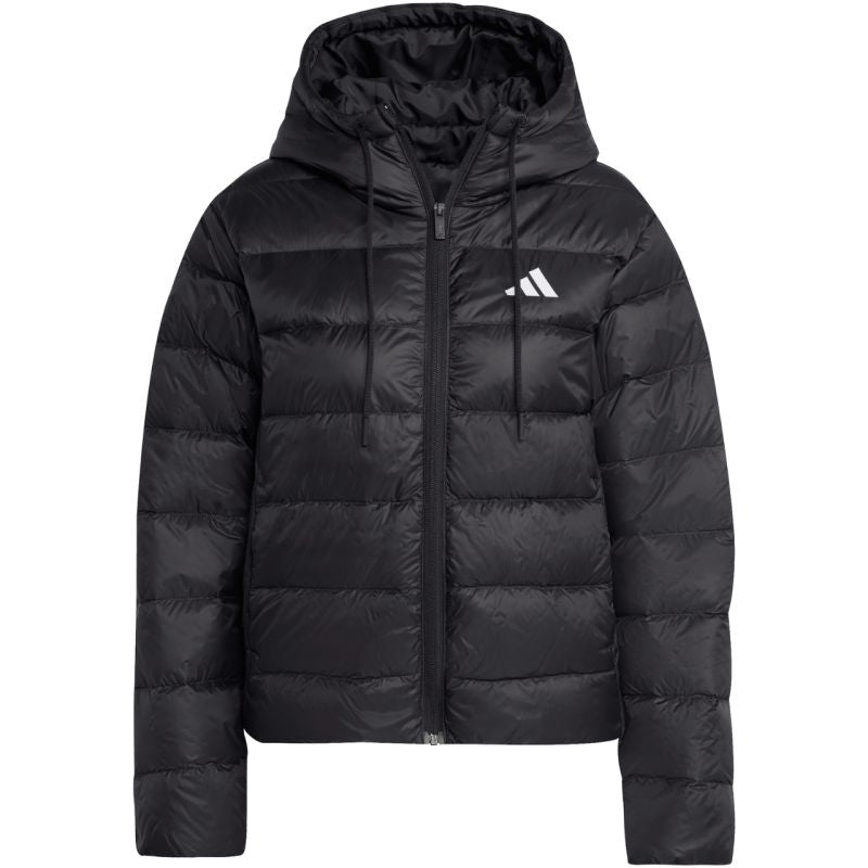Women's adidas Essentials Climawarm Light Down Hoodie Jacket Black KC1580