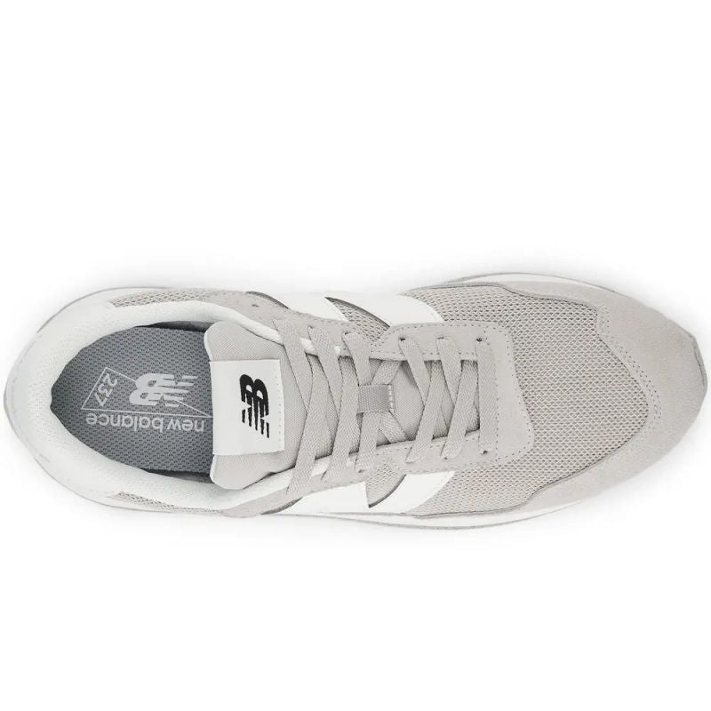 Sneakers New Balance 237 da uomo in pelle scamosciata grigia (MS237LGG)