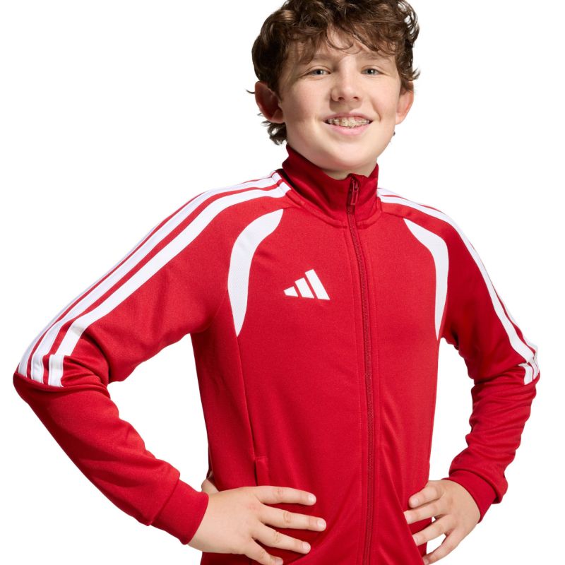 Felpa da allenamento adidas Tiro 26 League rosso JY7200 per bambino/a