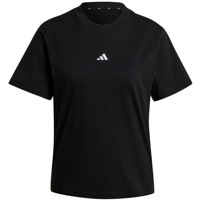 T-shirt adidas Essentials con logo piccolo in cotone da donna JC5943