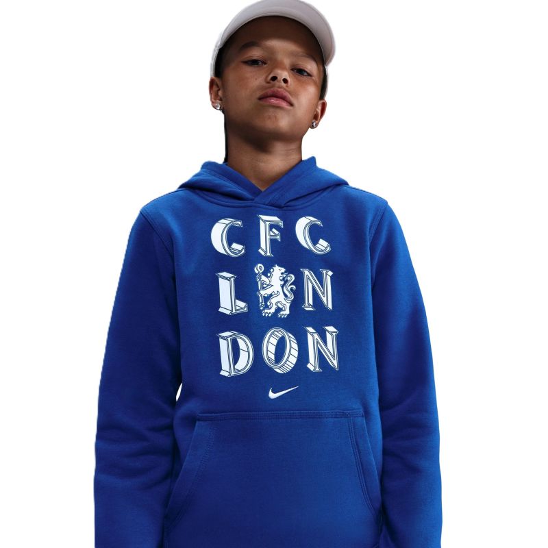 Nike Junior Chelsea London Felpa con Cappuccio HM3649-495