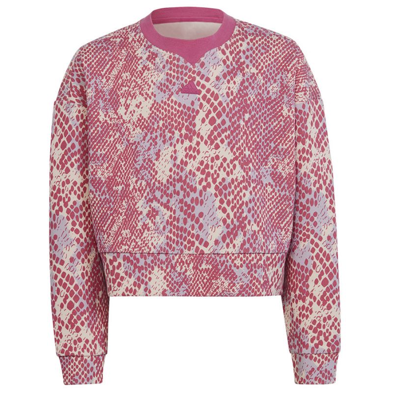 Adidas FI Allover Print SWT Jr HR5828 sweatshirt