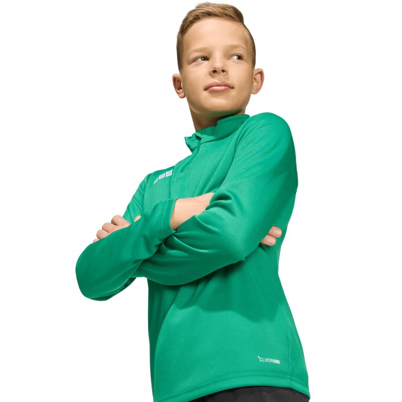 adidas Entrada 26 Training Top green JZ6632 kids' sweatshirt