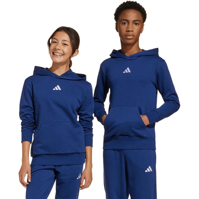 adidas Essentials navy blue kids' sweatshirt JY0612