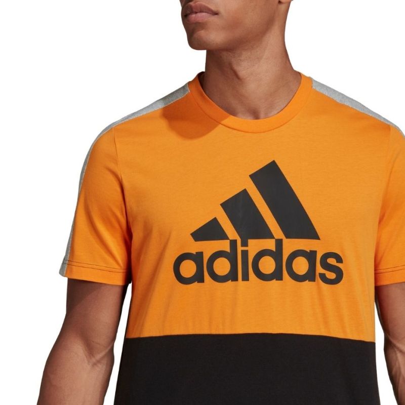 adidas Essentials Colorblock Single Jersey Tee M HE4328