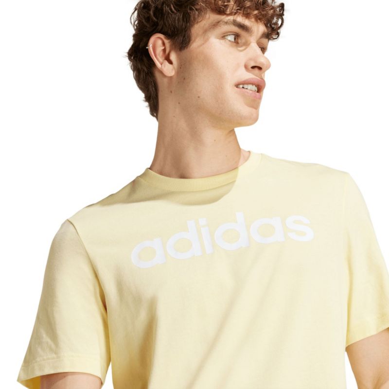 adidas Essentials Single Jersey Linear Embroidered M IZ4769