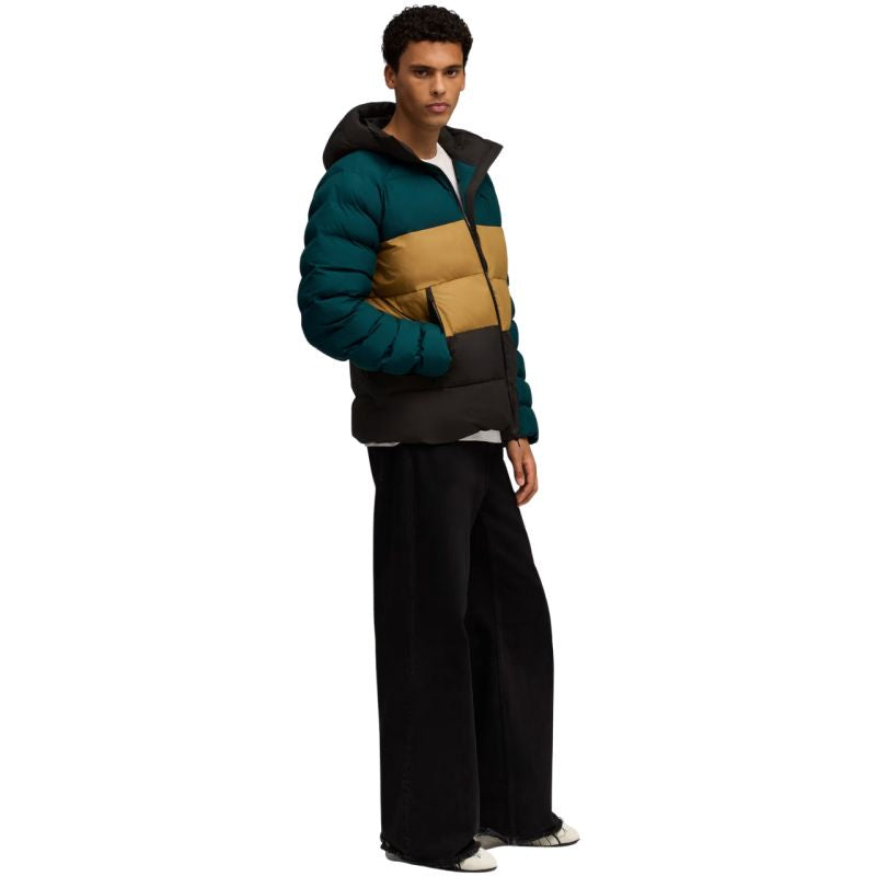 Puma Mono Hooded Giacca da Uomo Verde-Marrone-Nero 688367 75
